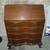 Antique chippendale Mahogany oxbow drop front secretary desk 12 thumbnail