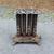 Antique "Model" Gas Radiator with Jeweled FRONT 2 thumbnail