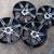 4 Used Gloss Black/Machined 16X7.5 MB Alpina Rims *5X120*35MM Offset* 8 thumbnail
