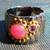 Natural Ruby, Amethyst Ring, antique silver, gold Size 7 6 thumbnail
