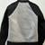 womens J Crew gray + black varsity bomber jacket / coat - sz 2 2 thumbnail