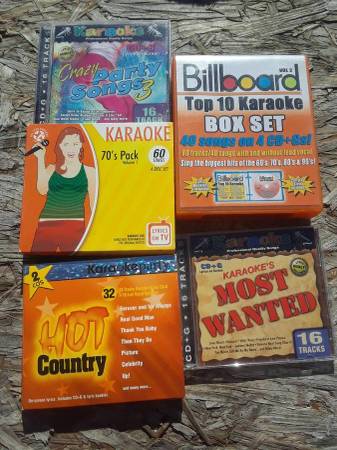 Karaoke Cd's 3 Different 1