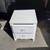 NightStand: White NightStand with 2 Drawers 1 thumbnail