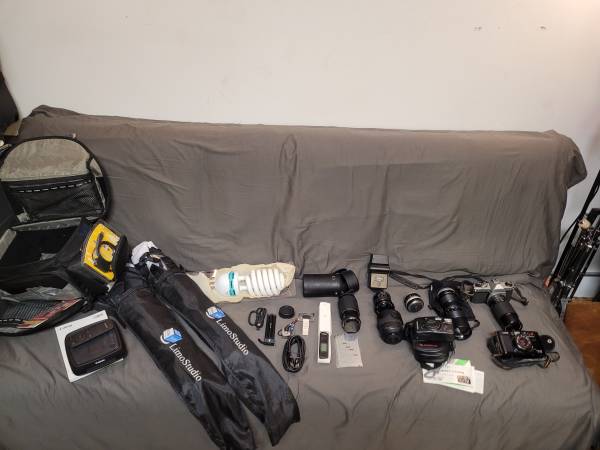 Vintage Cameras Lens Photography Equipment Lenses Camera Lot 1