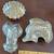 3 Vintage Copper Jell-O Molds or Cake Molds 5 thumbnail