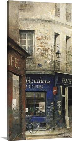 Le Bouchons Paris by Chiu Tak Hak Framed Print 1
