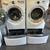 FRONTLOADER WHIRLPOOL SET WITH GAS DRYER ON PEDESTAL DRAWERS 3 thumbnail