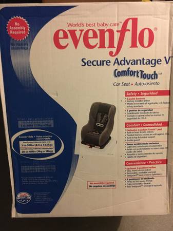 Evenflo Secure Advantage V Comfort Touch Car Seat 1