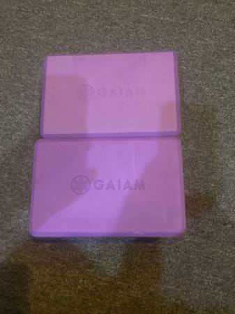 Gaiam foam yoga blocks 2x 1