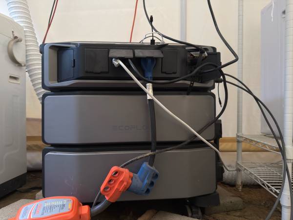 Ecoflow Delta Pro Ultra Unlimited backup kit + extra battery + solar panels 1