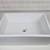 Designer Rectangular Vessel Sink White ceramic 1 thumbnail