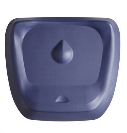 ErgoDriven Topo Extra-Large Anti-Fatigue Desk Mat [Dark Blue] 1