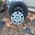 4 rims, tires and hub caps from dodge Caravan 3 thumbnail