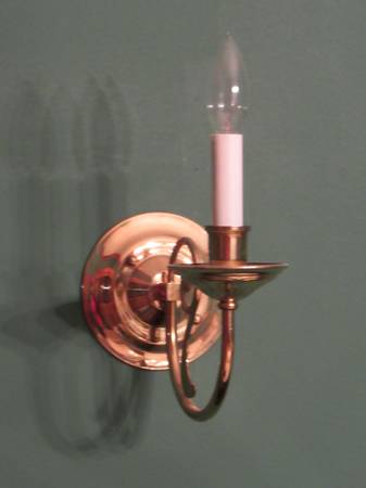 Brass Wall Sconces 1