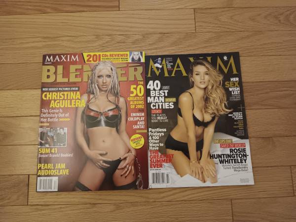 Maxim Magazine Lot 1