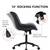 BRAND NEW..Black Home Office Desk Chair Armless Comfy Small Ergonomic Rolling Va 3 thumbnail