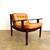 Danish Modern Ingemar Thillmark Lounge Chair in Mustard Leather (Two A 1 thumbnail