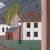 DeGroot LATH ART--Woman walking child (SIGNED) 5 thumbnail