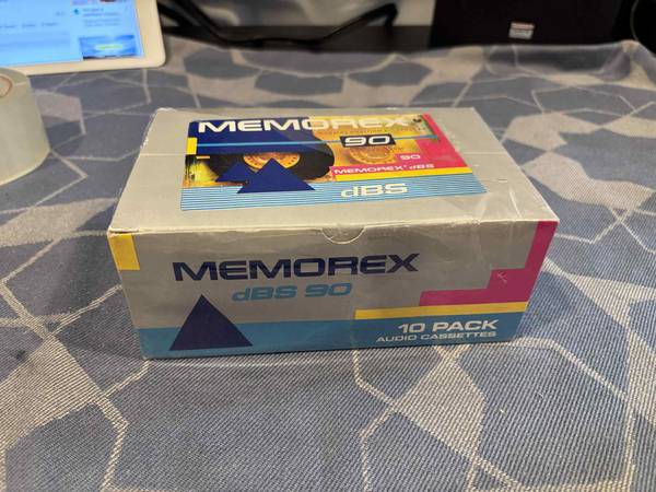 Memorex DBS 90 Blank Audio Cassette Tapes (10ps) 1