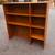 Vintage teak Danish Modern MCM adjustable Shelving Unit/48”x48”x12” 7 thumbnail