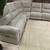 PARKER HOUSE LIGHT GRAY POWER RECLINER FABRIC SECTIONAL WITH HEAD ADJUSTMENTS, U 13 thumbnail