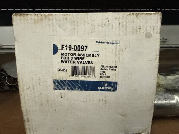 White Rodger Flow water valve (New) 1
