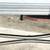 VNTG Retro silver + white 50s cracked ice pattern Formica + chrome table 10 thumbnail