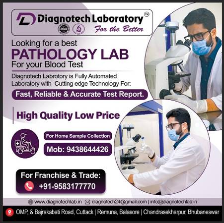 Best pathology in cuttack – Diagnotech Laboratory 1