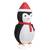 vidaXL Snow Penguin Figure Black & White Polyester - Steel Large..! 5 thumbnail