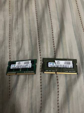 Samsung Laptop PC3 RAM Modules 1