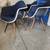 Herman Miller Eames upholstered fiberglass arm chairs 2 thumbnail