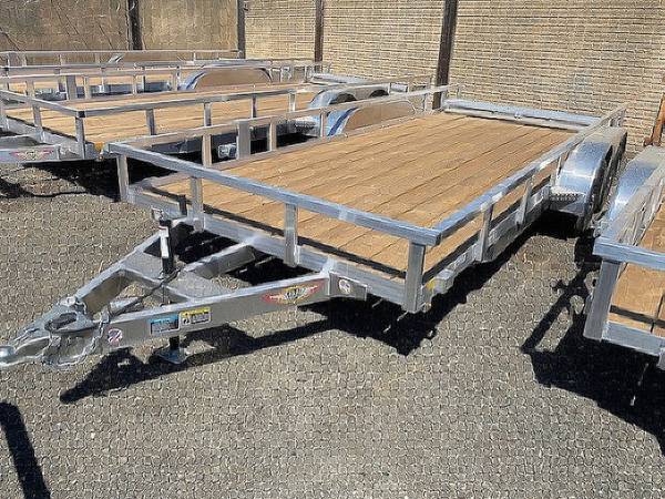 82x18 Tandem Axle 7K Utility Trailer 1