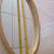 Oval mirror with natural wood frame 3 thumbnail