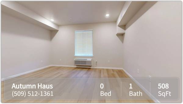 Available NOW! Schedule a tour! Studio in Leavenworth's hot spot. 1