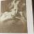Set of 2 Brown Wood Framed Cupid Asleep and Cupid Awake Pictures 3 thumbnail