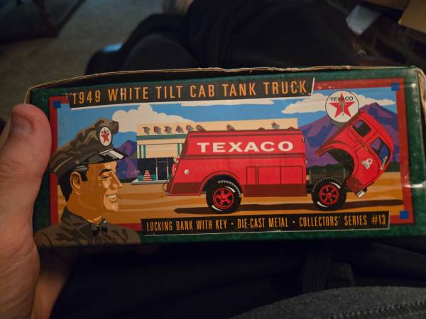 1949 Texaco tilt cab truck bank 1