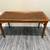 Wooden Coffee Table with Leather & Glass Top 12 thumbnail
