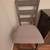 Hudson Beige & Gray Ladder Back Counter Height Stool 3 thumbnail
