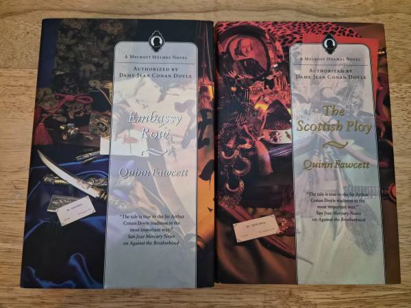 A Mycroft Holmes Novel, two books 1