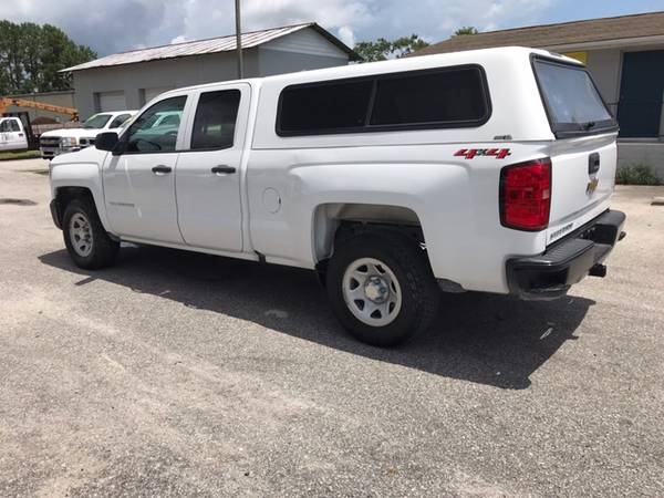 2018 CHEVY SILVERADO 1500 DOUBLE CAB 4 DOOR 4X4 W ONLY 83K MI! CAMPER - $17,595 (CORPORATE WHOLESALE)62865702835458122