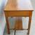 Antique Mission Oak Desk/Vanity w/Drawer - Vintage Farmhouse Furniture 7 thumbnail