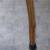 hand carved hardwood walking hiking stick with red loop 5 thumbnail