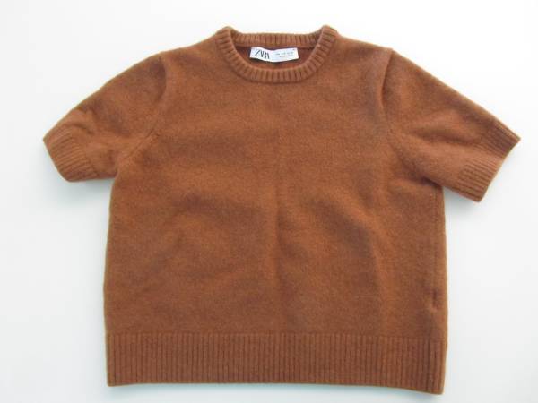 Zara Short Sleeve Sweater Size M 1