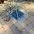 Amazing vintage modernist glass & chrome moving coffee table A21 3 thumbnail