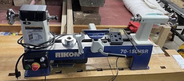 Rikon wood lathe 1