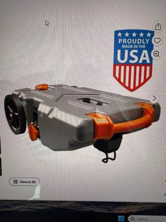 Camco Rhino portable RV Tote Tank 1