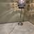 Polished Chrome Table Lamp with Smoked Acrylic Crystals  29 Inches Tall 4 thumbnail