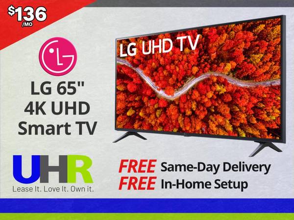 NEW 4K 65 Inch TV from LG 1