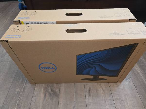 Brand New DELL 27" Monitors (IPS panel, Full HD, LED) 1