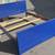 Vintage Navy Blue Full Size Bed Frame 4 thumbnail